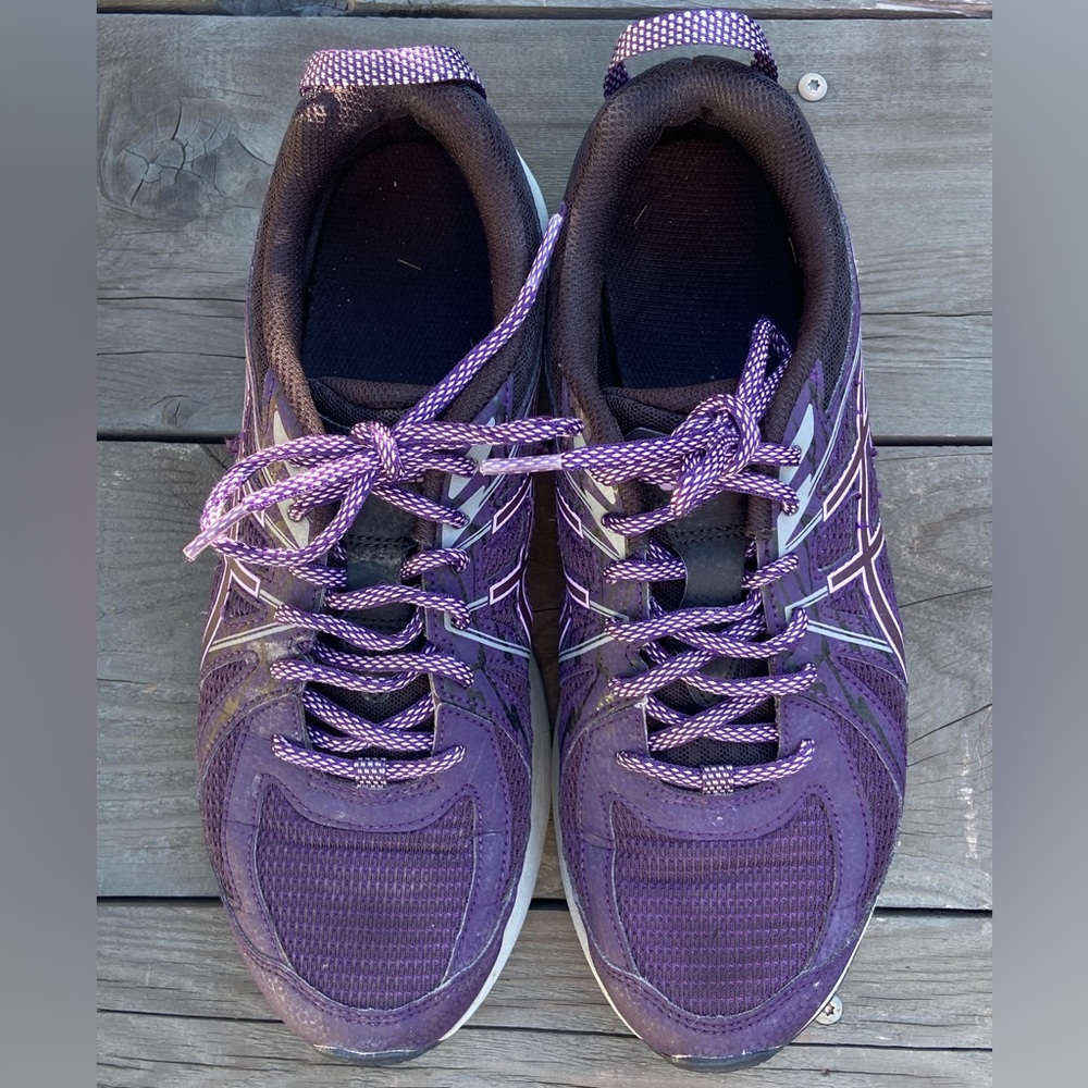 Asics Purple Running Shoes
